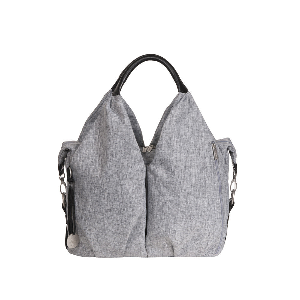 Black Melange Laessig Neckline Changing Bag Lassig Green Label