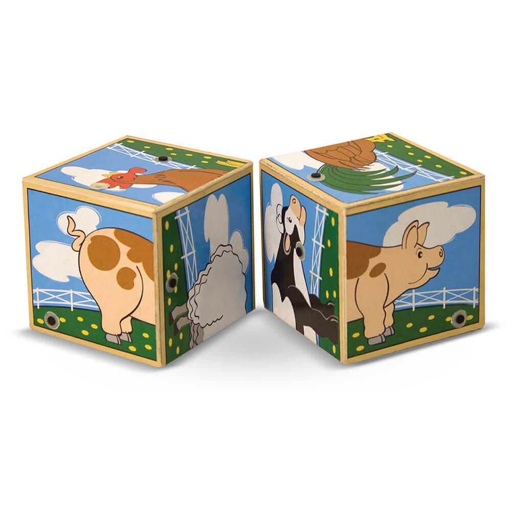 Melissa and Doug: Farm Sound Blocks - Melissa and Doug - Little Funky Monkey - 2