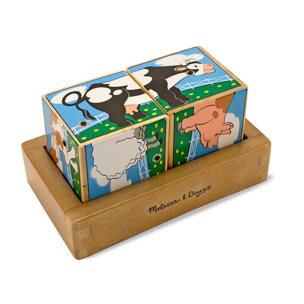 Melissa and Doug: Farm Sound Blocks - Melissa and Doug - Little Funky Monkey - 1